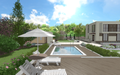 Проектирование и 3D визуализация сада в Realtime Landscaping Architect